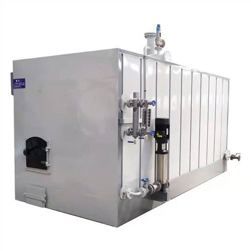 Horizontālās biomasas granulu koksnes sadedzināšanas tvaika ģenerators